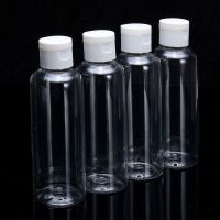 1Pcs Portable Travel Bottle 100 ml Plastic Clear Bottles for Travel Sub Bottle Shampoo Cosmetic Lotion Container
