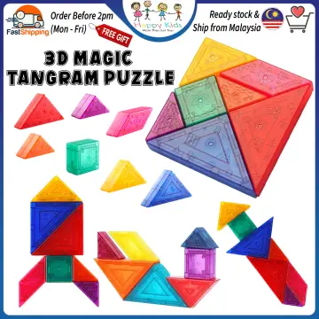 3D Tangram Tetris Game – Magical Little Minds