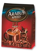 อาราบัสสปีด กาแฟปรุงสำเร็จชนิดผง 3in1 ออริจินัล 18 กรัม x 30 ซอง / Arabus Speed 3in1 Coffee Original 18 g x 30 Sachets