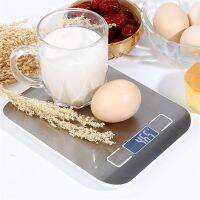 5kg/10kg Rechargeable Stainless Steel Electronic Scales Kitchen Scales Home Jewelry Food Snacks Weighing Baking Tools USB Hubs