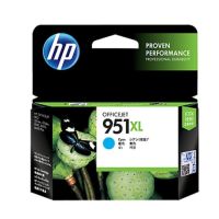 HP 951XL Cyan (CN046AA) หมึกแท้ สีฟ้า จำนวน 1 ชิ้น ใช้กับพริ้นเตอร์อิงค์เจ็ท HP Officejet Pro 8100/ 8600 AIO/ 8610/ 8620/ 251dw/ 276dw