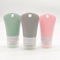 Refillable Bottle 38ml Soft Silicone Lotion Container Squeeze Tube Empty Bottle Portable Travel Shampoo Shower Gel Sub-Bottling