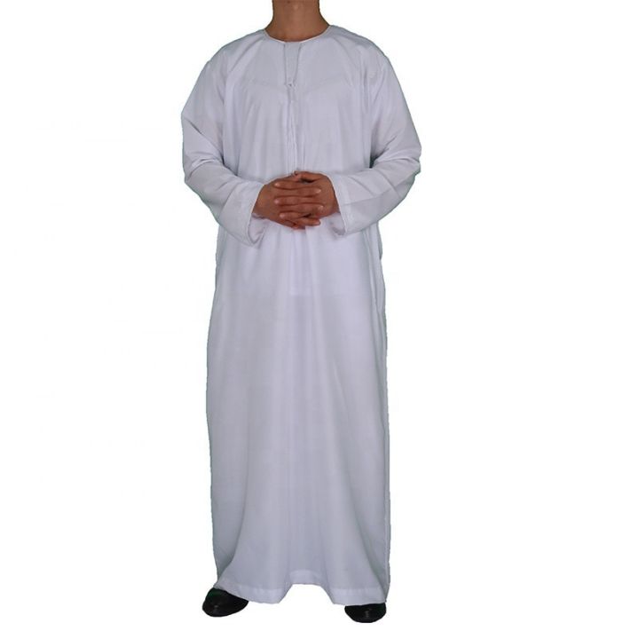 ชุดเดรสยาวสไตล์มุสลิมสำหรับผู้ชายชุดเดรสยาวแบบคาฟตันชุดเดรสยาวแบบดั้งเดิมของปากีสถานอาบายาอาหรับ