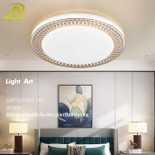 Đèn LED ốp trần tròn đơn giản hiện đại trang trí phòng khách phòng ngủ có