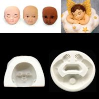 Babys Face Arm Shape Silicone Sugarcraft Mold Fondant Cake Decorating Tools Candy Clay Cookie Cupcake Chocolate Baking Mold Bread Cake  Cookie Access