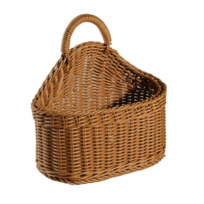 Small Organizer Basket | Amish Woven Wicker Decorative Storage