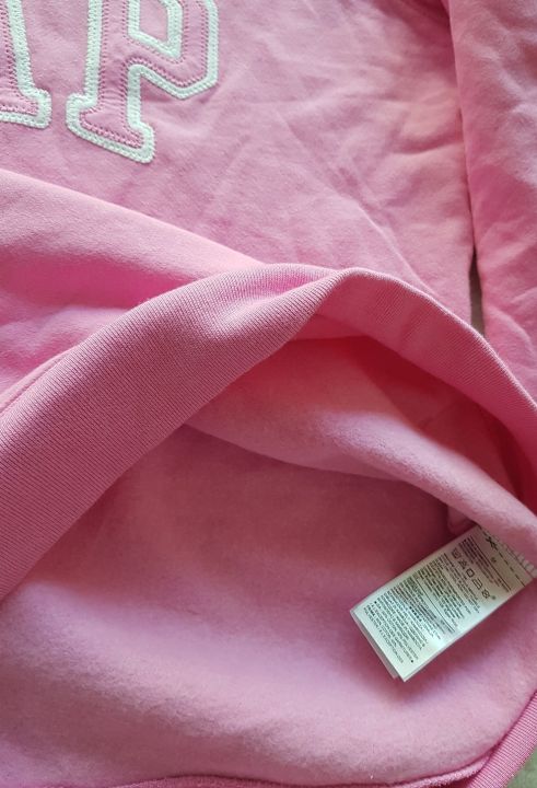 เสื้อกันหนาว-ผู้ใหญ่-แบรนด์-gap-แบบสวมสีชมพู