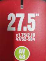 ยางในจักรยาน Chaoyang/R-Stone 27.5X1.75/2.10 AV48 แพ็ค 2 ชิ้น