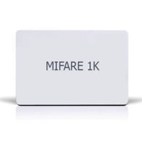 ZKTeco บัตร MiFare Card ความหนา 0.8 mm ความถี่ 13.56MHz บันทึกข้อมูลได้ 1KB