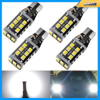 ชุดลำแสงสูง/ต่ำ W16W 15 SMD 2835สว่างมากเกิดข้อผิดพลาด T15ไฟสัญญาณเลี้ยวไฟรถยนต์ไฟหน้าไฟตัดหมอกหลอดไฟขับรถ DRL