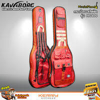 Kavaborg กระเป๋าเบสไฟฟ้า กระเป๋าเบส Bass SoftCase รุ่น HG-600(แดง) บุฟองน้ำ 25 mm