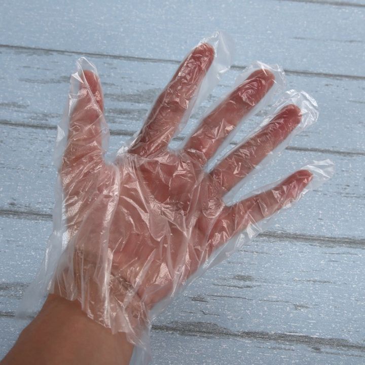 ถุงมือพลาสติค-ถุงมือเอนกประสงค์-100ชิ้น-ถุงมือ-ถุงมือพลาสติก-ปลอดภัย-ถุงมือทำความสะอาด-ถุงมือทำอาหาร-แบบใช้แล้วทิ้ง