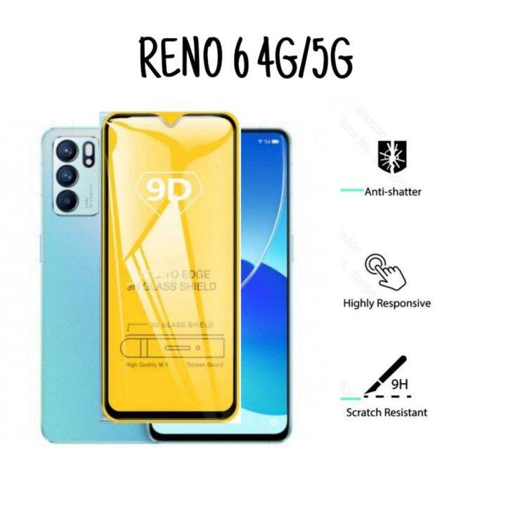 tempered glass oppo reno 6 4g