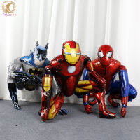 Hot Sale 3d Aluminum Film Balloon Spider Man Batman Iron Man Balloon Party Decoration For Wedding Children Birthday