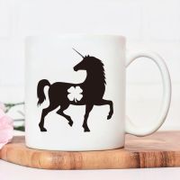 Miyahouse Unicorn Printed Women Water Cup Cute Juice  Mugs for Teenage Girls Design Ladies Ceramic Mug Fashion Coffee Mug