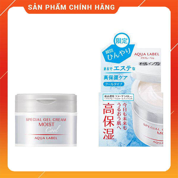 Kem Dưỡng Ẩm Aqualabel Special Gel Cream Moist Cool 90g Màu Trắng