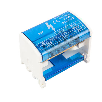 💖【Lowest price】MH DIN Rail Terminal BLOCK WKH207 Power Distribution BOX Modular Connection BLOCK