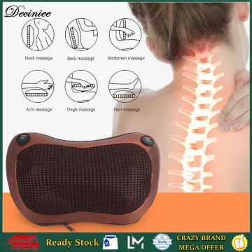 Relaxation Electric Shoulder Neck Back Body Heating Kneading Infrared  Therapy Massager Shiatsu Massage Pillow with Cheap Price - China Massage  Pillow, Massager