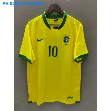 BRAZIL BRASIL 2006 KAKA 8 HOME SHIRT (Very good) L – Foot-Jerseys