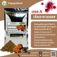 เห็ดชากาผง 100 กรัม chaga Mushroom100%