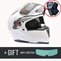 Jeikai รถจักรยานยนต์ Anti หมอกหมวกกันน็อกรถมอเตอร์ไซด์แข่งขี่จักรยาน Electromotive Casco Moto Unisex DOT ECE หมวกกันน็อก105