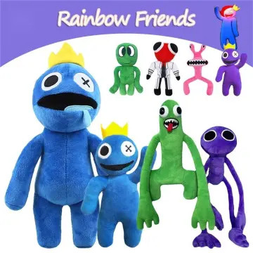 23cm Rainbow Friends Baby Plush Toys Cute Blue Monster Cartoon