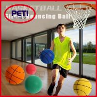 PETI STUDIO โฟมสำหรับเด็ก บาสเกตบอลเงียบ ง่ายต่อการจับ เสียงรบกวนต่ำ ลูกบอลฝึกในร่ม ของตกแต่งงานปาร์ตี้ Squeezable ลูกบอลฝึกออกกำลังกาย เด็กๆเด็กๆ