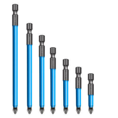 UNI Magnetic Anti-Slip Drill Bit 7Pcs PH2 Phillips Bits Set Screwdriver Drill Bit