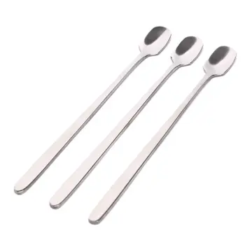 Korean Square Head Soup Spoon Stainless Steel Tableware Teaspoons