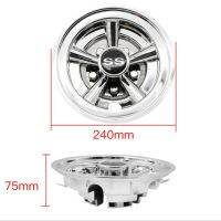 8Inch SS Golf Cart Wheel Covers, 5 Spoke Design Hub Cap for Golf Carts for Club Car, EZGO, Yamaha