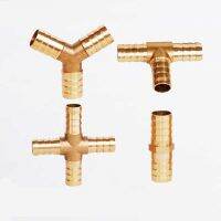 3mm 25mm Brass Splicer Pipe Fitting Connector Hose Bar Gas Copper Barbed Coupler Connector Joint Coupler Adapter Tube Fittings