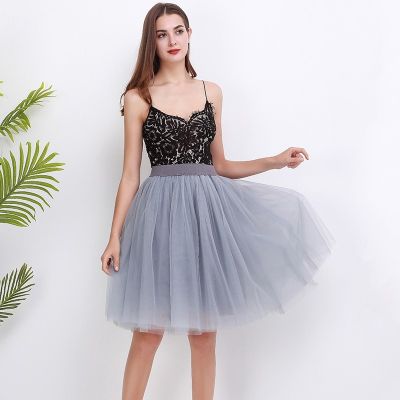 ‘；’ Quality 5 Layers Fashion Tulle Skirt Pleated TUTU Skirts Womens Lolita Petticoat Bridesmaids Midi Skirt Jupe Saias Faldas