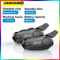 【CW】 2Pcs/Lot Bluetooth Intercom Motorcycle helmet bluetooth headset for 2 intercomunicador Interphone Headset