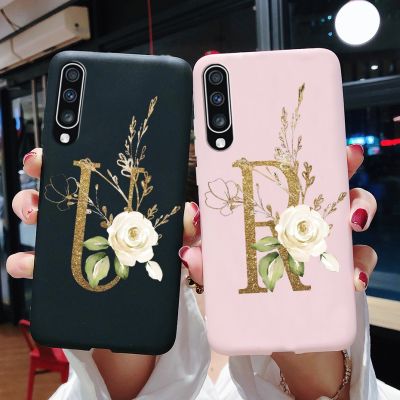 Case For Samsung Galaxy A70 A 70 Case Cute Letters Back Cover TPU Silicone Soft Phone Cases For Samsung A70 A705 SM-A705F Cover