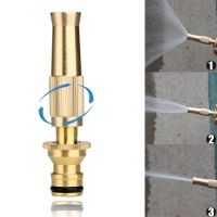 【LZ】●☌  Alta Pressão Bico De Pulverização Pistola De Água Sprinkler De Pulverização Direta De Latão Conector Rápido 1/2 Jardim Mangueira Lavadora De Pressão Ajustável