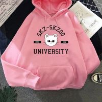 Kawaii Womens Hoodie Kpop Skzoo Stray Childrens Graphic Hoodie Mens Winter Warm Street Kpop Fashion Hoodie Women