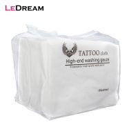 50pcs/pack Disposable Non-woven Tattoo Wipe Clean Paper Gauze Tissues Towel Hygienic Beauty Salon Tattoo Accessory