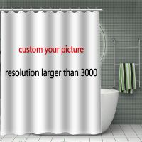 【Bathroom sale】11.11-2SALE ผ้าม่าน YourCustomShower โพลีเอสเตอร์เข้ามุมห้องน้ำ