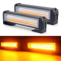 40W 80W LED COB รถด้านหน้า Grille ไฟเตือน Mini Strobe ฉุกเฉิน Lightbar Surface Mount สำหรับรถดับเพลิงตำรวจ12 ~ 24V