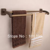 ∈✺❃ Luxury Brass Double Tier Towel Bar Wall Mounted Bronze Finish Towel Holder