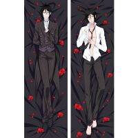 อะนิเมะร่างกายหมอน Dakimakura บัตเลอร์สีดำปก Sebastian สองด้านเตียงกอด Polliw