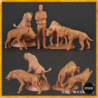 1/35 4Cm Spotted Hyaena Model Hyena Hyaenidae Dog La Hiena Crocuta Crocuta Corpse Model Toy Animal Model GK Customize Colour