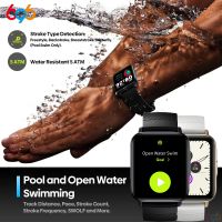 Zeblaze Swim GPS Swimming Smartwatch Men Women Heart Rate Blood Oxygen Monitor Smart Watch 200 Watch Faces 5ATM Waterproof Pool