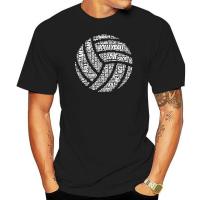 Volleyballs Words T-Shirts Costume Fun Printing Summer T Shirt Nice Tee Tops Big Sizes Tee Shirt Unique