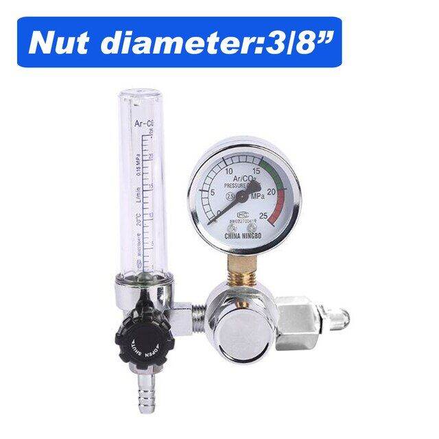 Reducer Pressure Gauge Weld Welding Flowmeter GasRegulators FlowMeter