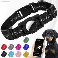 ↂ AirTag Dog Collar Reflective Air Tag Dog Collar for Apple Integrated Air Tag Accessories Pet Collar for Small Medium Large Dog