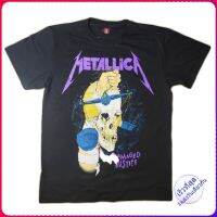 Hot sale Metallica Band Thin Lizzy band graphic Mens 100% Cotton Round Neck Short Sleeve T-Shirt  Adult clothes