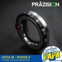 Close Focus adapter LM-NIK Z / LM-NIKZ / LM-Z เมาท์แปลง Close Focus ยี่ห้อ PRAZISION สำหรับแปลงเลนส์ Leica M ไปใช้กับกล้อง NIKON Z Mount / NIKON Z6 / NIKON Z7 / NIKON Z50 ( M-NIK Z / M-NIKZ / M-Z )