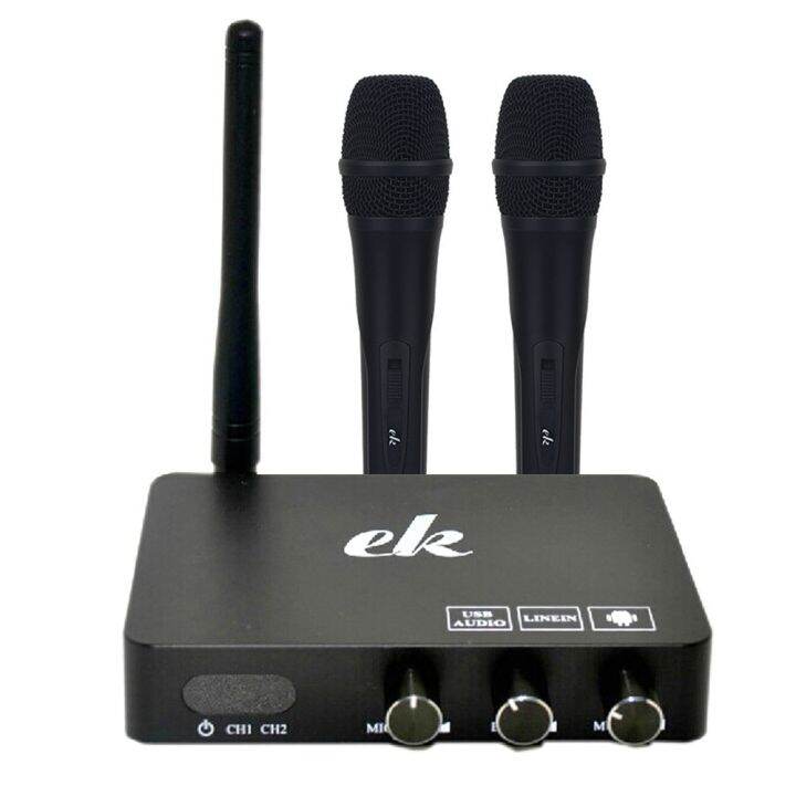 K2 Android TV Box PC Home KTV Mini Karaoke Echo Mixer System Digital Sound Audio Mixer Singing