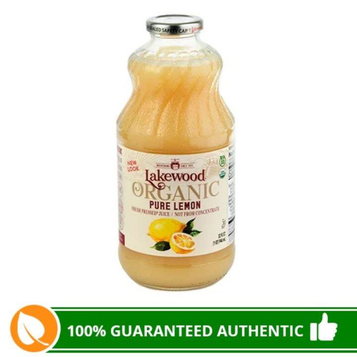 Lakewood Organic Pure Lemon Juice 946ml Lazada Ph